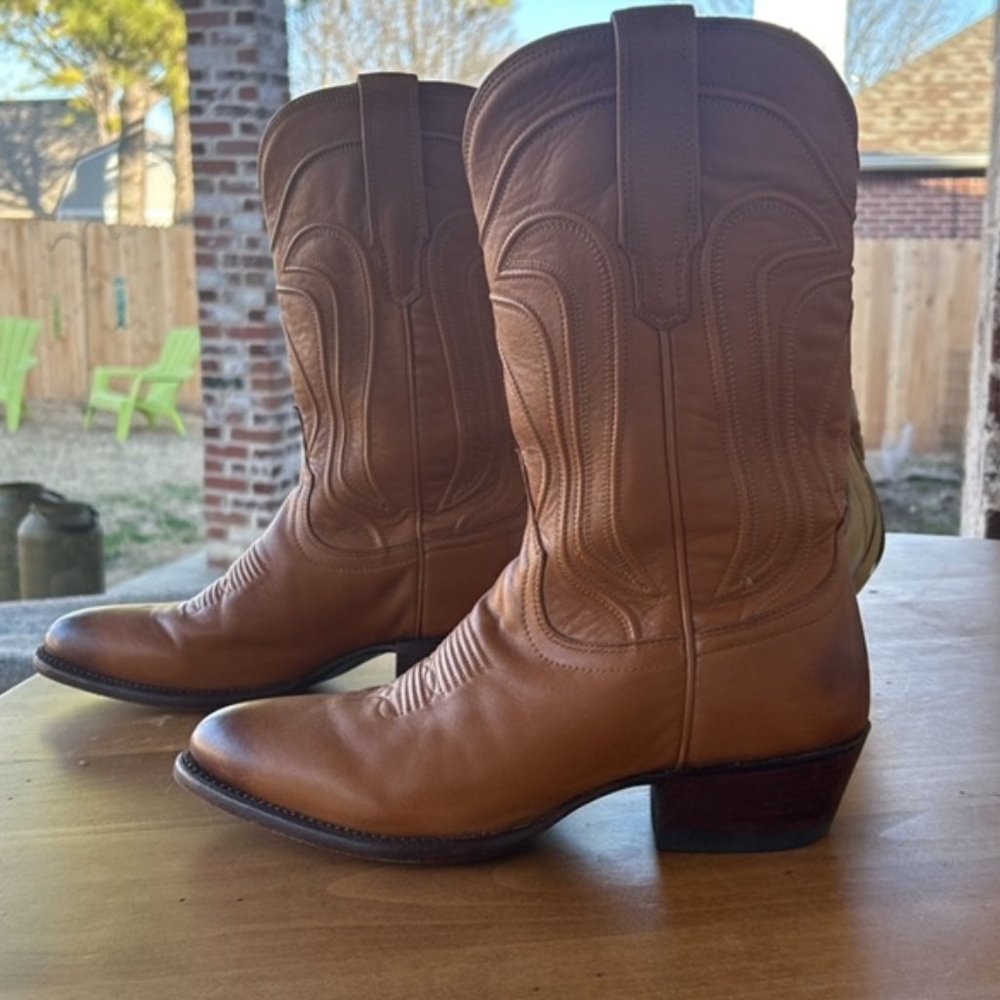 TECOVAS Classic Ladies Cowboy Boot, Size 9B
